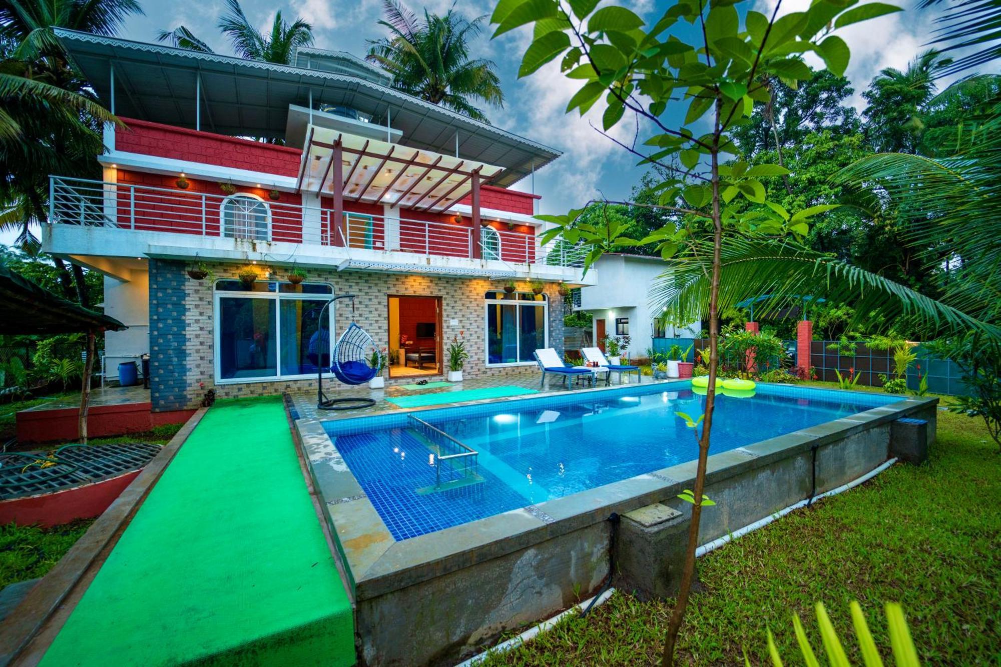 Spicy Mango Villa Elegano - Luxurious Villa Near Nagaon Beach, Alibag Dış mekan fotoğraf